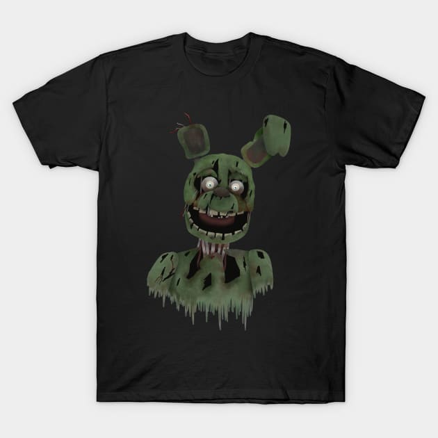 FNAF Springtrap T-Shirt by halegrafx